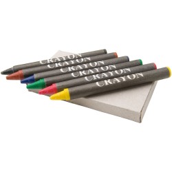 Boîte de 6 crayons gras AYO